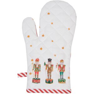 Clayre & Eef HLC44K Ofenhandschuh Kind 12x21 cm Beige...