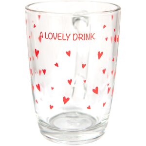 Clayre & Eef LBSGL0007 Pahar pentru ceai 11x8x11 cm -...