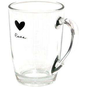 Clayre & Eef LBSGL0010 Pahar pentru ceai 11x8x11 cm -...