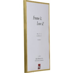 Effect Kunststoffrahmen Art gold 21x28 cm Klarglas