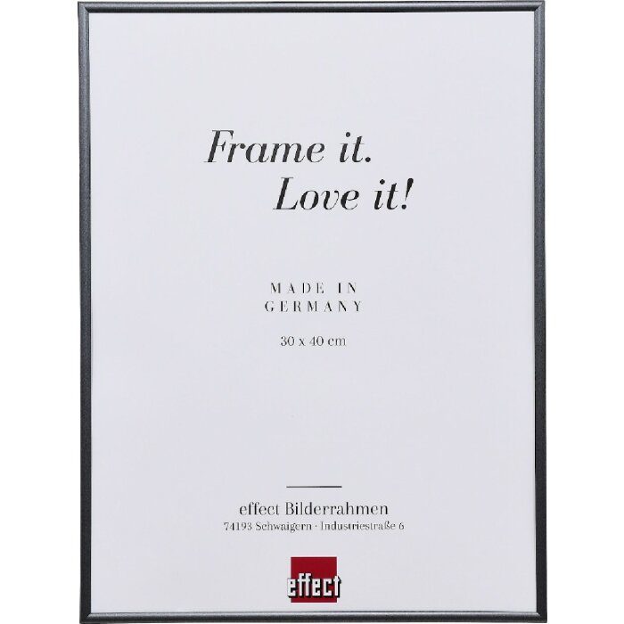 Rama foto din plastic Art antracit 70x70 cm, cu sticlă transparentă