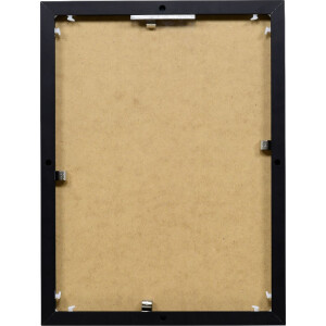 Efect aluminiu cadru Quadro 20x28 cm negru sticlă transparentă portret format peisaj