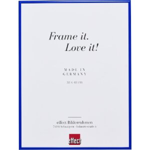 Effect Aluminium-Bilderrahmen Quadro 30x45 cm blau...