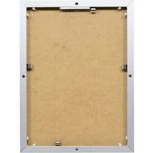 Efect aluminiu cadru Quadro 42x59.4 cm argint sticlă transparentă