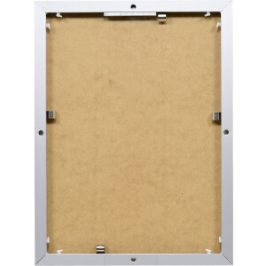 Efect aluminiu cadru Quadro 45x80 cm argint sticlă transparentă