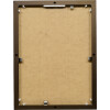 Efect aluminiu cadru Quadro 50x70 cm bronz sticlă transparentă