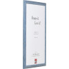 Effect Holzrahmen Profil 32 grau-blau 42x59,4 cm Normalglas