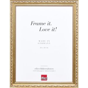 Effect Holz-Barockrahmen Profil 37 antiksilber 13x18 cm...