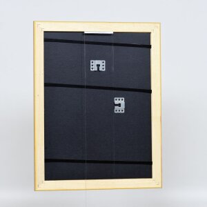 Effect Holz-Barockrahmen Profil 37 antikgold 50x60 cm Normalglas