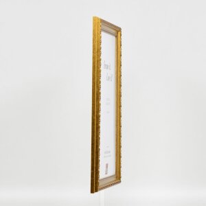 Effect Holz-Barockrahmen Profil 37 antikgold 50x65 cm Normalglas