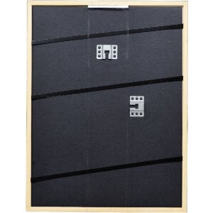 Effect Massivholz Bilderrahmen Profil 39 schwarz 29,7x42 cm