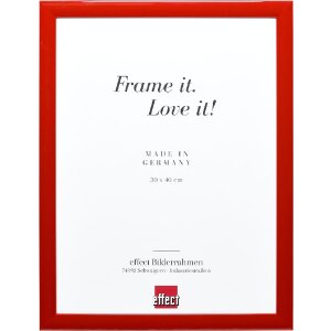 Effect Holz Ramă Foto Profil 43 roșu lucios 18x27 cm