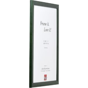 Ramă foto din lemn masiv Profil 43, tannengrün, 45x60 cm
