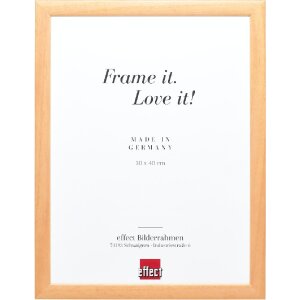 Effect Holz-Bilderrahmen Profil 43 natur 50x75 cm Normalglas