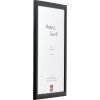 Effect Holz Ramă Foto Profil 43 Negru 59,4x84,1 cm Sticlă Normală
