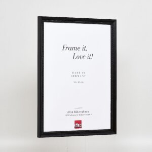 Ramă foto Effect Profil 48 negru 40x40 cm sticlă transparentă