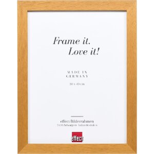 Effect Holz-Bilderrahmen Profil 52 eichefarben 61x91,5 cm...