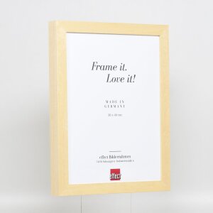 Effect Holz-Bilderrahmen Profil 55 natur 21x29,7 cm Normalglas