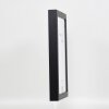 Effect Holz-Bilderrahmen Profil 55 schwarz 50x75 cm Normalglas