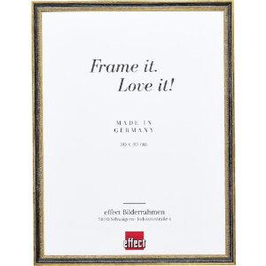 Effect Bilderrahmen Holz Profil 66 schwarz 29,7x42 cm...