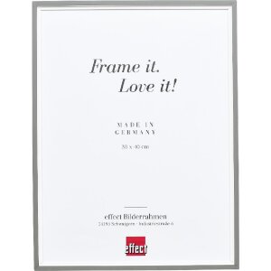 Effect Holzbilderrahmen Profil 69 grau 7x10 cm Klarglas