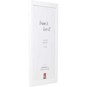 Ramă foto Effect Profil Top Pro albă 18x24 cm cu sticlă transparentă