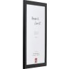 Ramă foto din lemn Effect Profil Top Pro negru 50x65 cm sticlă transparentă