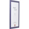Effect Ramă Foto din Lemn Profil Top Pro Liliac 59,4x84,1 cm Sticlă Transparentă