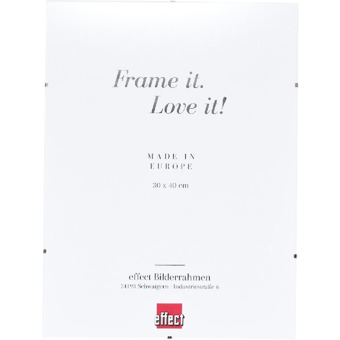 Rama foto Effect A1 Brandschutzrahmen Mini 40x60 cm cu sticlă transparentă
