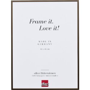 Rama foto din aluminiu cu efect Quadro 18x24 cm bronz...