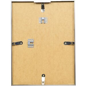 Ramă foto din aluminiu Effect Serie 2, sticlă antireflex gri bătut 70x70 cm