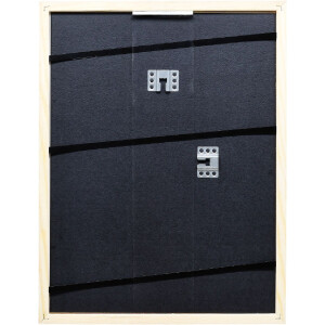 Effect Holzrahmen Profil 32 weiß 30x45 cm Antireflexglas