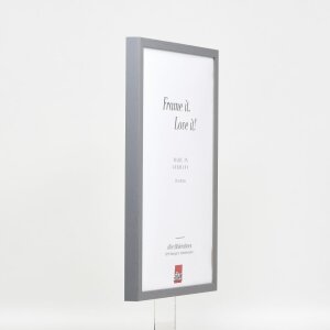 Effect Holzrahmen Profil 35 anthrazit 50x65 cm Antireflexglas