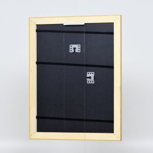 Effect Holz-Barockrahmen Profil 37 antikgold 40x60 cm Antireflexglas