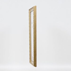 Effect Holz-Barockrahmen Profil 37 antiksilber 42x59,4 cm mit Antireflexglas