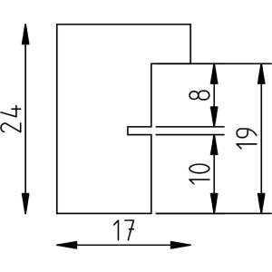 Rama foto din lemn Anthrazit 62x93 cm, profil 42