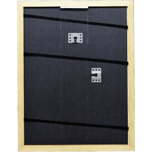 Rama foto din lemn masiv Profil 43, tannengrün, 13x13 cm, cu sticlă antireflex