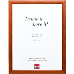 Effect Holzbilderrahmen Profil 43 braun 20x20 cm