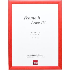 Rama foto din lemn Profil 43, culoare lachs, 24x30 cm