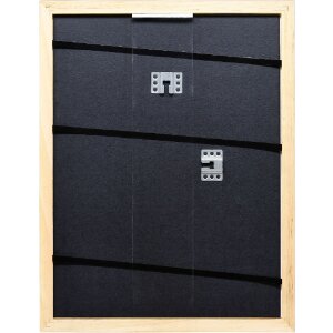 Ramă foto din lemn aurie cu profil 2,4 cm și sticlă antireflex 42x59,4 cm