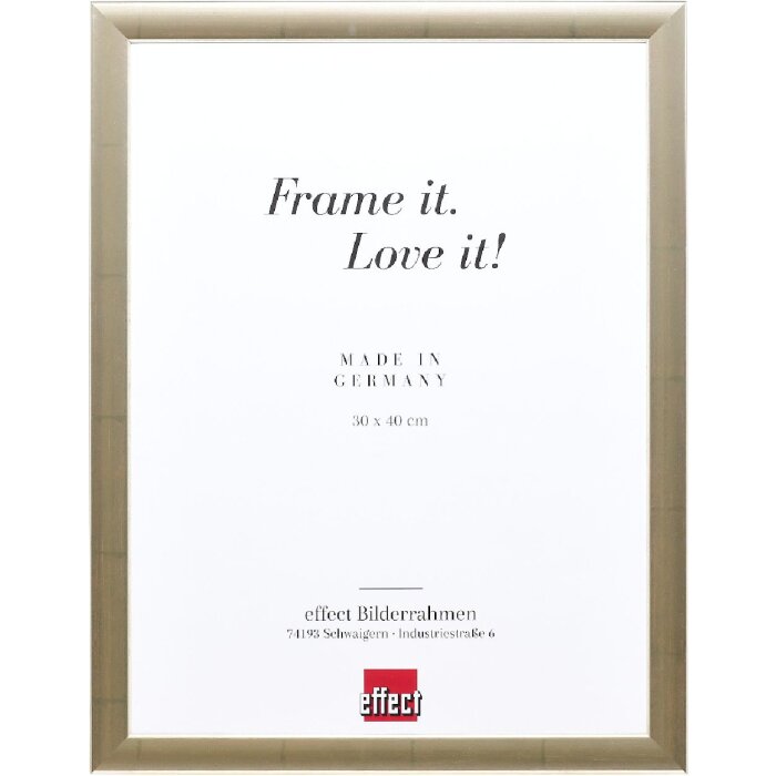 Rama foto din lemn Profil 43 argint 10,5x14,8 cm cu sticlă antireflex