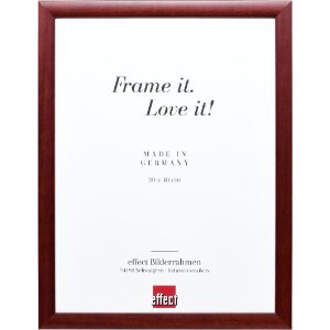 Effect Holzbilderrahmen Profil 43 rot 61x91,5 cm...