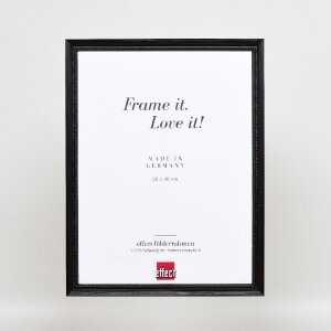 Ramă foto din lemn Effect Profil 48 Negru 7x10 cm cu sticlă antireflex