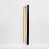 Effect Holzrahmen Profil 48 schwarz 28x35 cm Antireflexglas