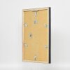 Effect Holzrahmen Profil 48 silber 35x50 cm Antireflexglas