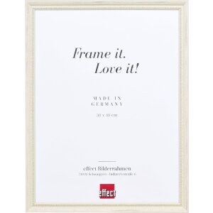 Effect Holzrahmen Profil 48 weiß 40x50 cm...