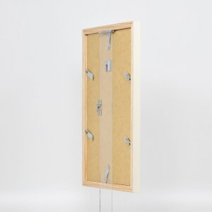 effect Holzrahmen Profil 48 weiß 40x60 cm Antireflexglas