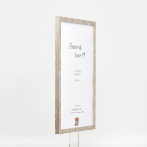 Effect Holzrahmen Profil 51 antiksilber 40x40 cm Antireflexglas