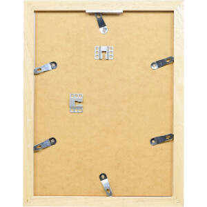 Effect Holz-Bilderrahmen Profil 52 weiß 40x50 cm Antireflexglas