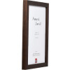 Effect Holz Bilderrahmen Profil 52 dunkelbraun 70x70 cm Antireflexglas